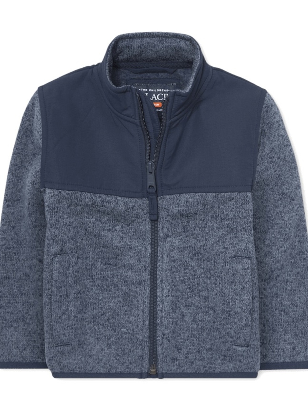 Children’s Place Sweater Fleece Trail Jacket - Blue
